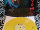 SODOM LP YELLOW SWIRL WAX IN THE SIGN OF EVIL HELLHAMMER APOCALYPTIC RAIDS SPLIT
