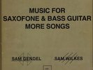 Sam Gendel / Sam Wilkes - Music For Saxophone (Vinyl LP - 2022 - EU - Original)