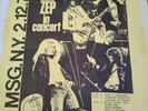 Vintage Led Zeppelin In Concert MSG NY 2-12-75 Vinyl