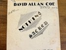 David Allan Coe Band Nothing Sacred Vinyl LP Adults Only DAC Records, 1978