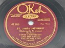 Save it Pretty Mama/St. James Infirmary LOUIS ARMSTRONG 78 RPM PRE-WAR JAZZ VG-