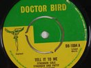 STRANGER & PATSY Tell It To Me / Your Photograph RARE UK 45 rocksteady Cole HEAR