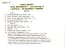 JAMES BROWN - 1966 ACETATE - Live In Tampa - UNISSUED King Records LP -  RARE