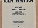 Van Halen - Pretty Woman/Happy Trails Promo Promotional 12