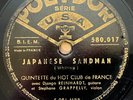 DJANGO REINHARDT ; Quintette of The Hot Club of France POLYDOR(USA) Tea For Two