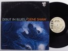 GENE SHAW Debut In Blues ARGO LP VG+ mono promo o