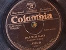 Columbia 14383D Barbecue Bob COLD WAVE BLUES Blues 78 rpm 1928 HEAR