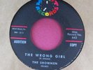 THE SHOWMEN - The Wrong Girl / Fate Planned It - clean Promo 45 rpm - Minit 643