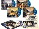 Led Zeppelin – Live '69 & '73 4LP Green w/Blue & White Splatter Vinyl Record