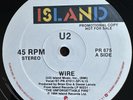 U2 - Wire 12” Pre-release Promo Vinyl