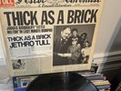 G2U Jethro Tull Thick As A Brick 1972 White Label PROMO vinyl LP wspaper Insert