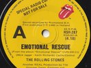 ROLLING STONES 45: EMOTIONAL RESCUE/LONGER VERSION  AUSSIE RSR 287 NM/NM  1980