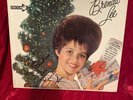 Brenda Lee - Merry Christmas LP Decca DL 4583- 1064- G Vinyl/VG+ Cover- SIGNED
