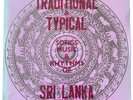 Sri Lanka Traditional & Typical Songs Rhythms LP Vinyl His Master's Voice
