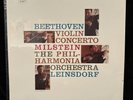 NATHAN MILSTEIN violin - BEETHOVEN Concerto - LEINSDORF - ANGEL LP SHRINK