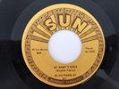 ELVIS PRESLEY 45 & Pic Sleeve Blue Suede Shoes/My Baby's Gone SUN 521