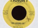 The Del Rays - Run-Around-Lou on Tammy R&B Doo Wop 45