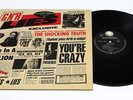Guns N' Roses G N' R Lies Vinyl LP Record 1988 Europe Press Uncensored Inner