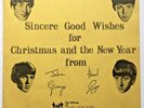 THE BEATLES 1963 VERY FIRST FAN CLUB FLEXI 25,000 ONLY SUPER CLEAN COPY