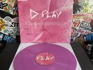 ED SHEERAN Play VG++ VIOLET SPOTIFY FANS FIRST VINYL W/HYPE AUTOGRAPHED SIGNED
