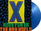 X. - More Fun In The New World limited blue numbered 180g LP Album vinyl record