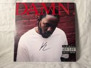 Kendrick Lamar DAMN. Vinyl Signed Autographed Record Cover 2LP Red Vinyl