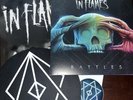 In Flames Battles 2 LP  Yellow Vinyl  PLUS Slipmat ,2’ Poster ,Sticker ,insert