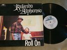 ROLANDO ALPHONSO Roll On WACKIE'S 1984 W2451 EX/EX Vinyl Record LP Roots Reggae