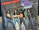 THIN LIZZY Fighting (1975 LP) VERTIGO 6360-121 UK Import HARD ROCK VG