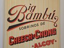 Cheech and Chong Big Bambu 1972 LP With ROLLING PAPER Record Album Vinyl EX/VG