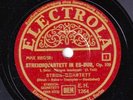 Strub SQ. Reger (Quartet op. 109). Electrola EH 1264-7 (4). NM-, silent scratch