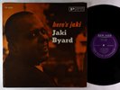 Jaki Byard - Here's Jaki LP - New Jazz - NJLP 8256 Mono DG RVG VG+