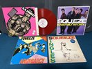 4x Squeeze LP Lot: U.k. Red Vinyl Promo, Argybargy, Singles, East Side Story