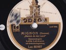 Lehmann. Thomas (Mignon)+Gounod (Faust). Odeon Lxx 80997/8. NM-, rubs, tiny bump
