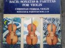 RARE 3 LP  Bach: Sonatas & Partitas Christian Ferras Violin  SAS 2028/3
