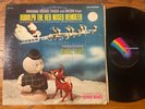 Burl Ives Rudolph The Red Nosed Reindeer OST Soundtrack LP MCA Christmas VG+