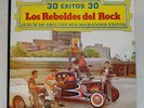 SPANISH ROCK Double LP Los Rebeldes del Rock 30 EXITOS 1985 Orfeon VG+