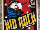 Kid Rock Musical Salvation Detroit Michigan Poster