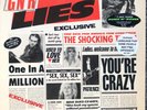 Guns N Roses Lies 1988 Geffen Vinyl Lp 924 198-1 1st Press Uncensored  +Stickers