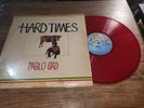Pablo Gad – Hard Times UK & Ireland in Red vinyl 1980 Roots Reggae, Dub  VG