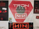 SDCC Exclusive Tron Ares Vinyl Record Nine Inch Nails sticker card pin LE 2500