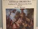 J.S.BACH SUITES FOR ORCHESTRA NEVILLE MARRINER ARGO 3-LP SET NEAR MINT