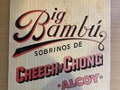 Vintage Vinyl LP Cheech & Chong Big Bambu 1972 w/ Rolling Paper Original