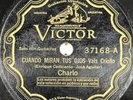 Talk: When Your Eyes Look / Forget (Tango) 78 RPM VICTOR 37168 DISC