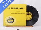 Hank Williams With His Drifting Cowboys Hank Williams Sings Vinyl Record - EX/EX