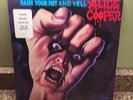 Alice Cooper Raise Your Fist and Yell Record Vinyl w/ insert Very Good