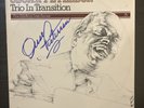 Oscar Peterson Trio In Transition 2xLP Vinyl Record Signed Autograph