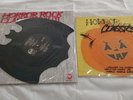 HALLOWEEN HORROR ROCK CLASSICS 1 & 2 PUMPKIN VAMPIRE BAT SHAPED VINYL NEW