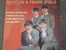 The Beatles & FRANK IFIELD VeeJay 1964 FANTASY  ALBUM LP cover only Cool  read