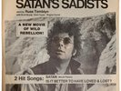 ️SATANS SADISTS The Nightriders 45 Russ Tamblyn Sleeve BIKER Motorcycle PSYCH